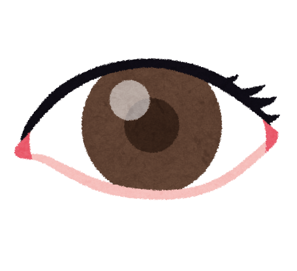 目のイラスト