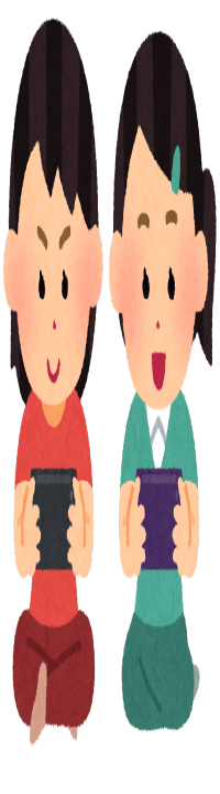 スマホを見ている子ども